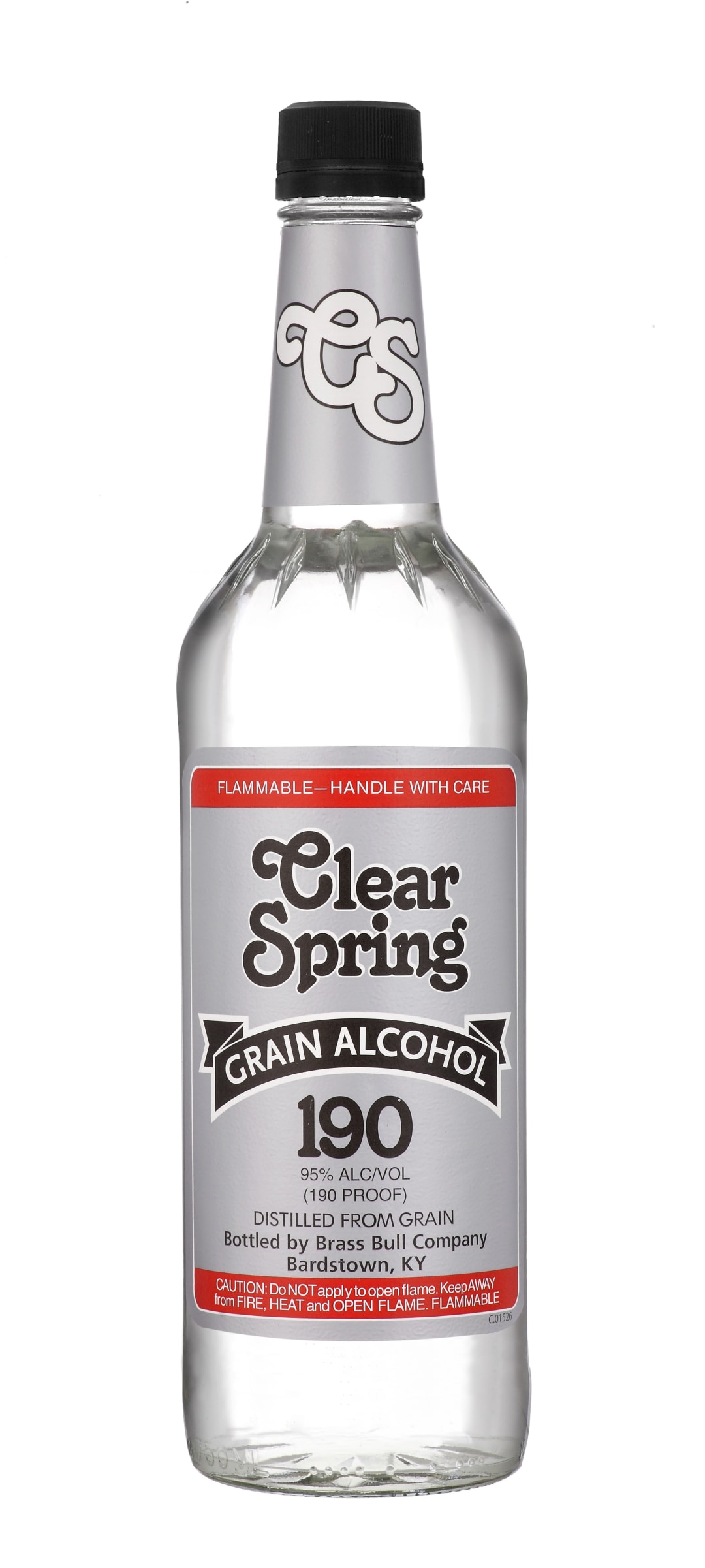 Clear Spring Grain Alcohol 750ml 190 Proof