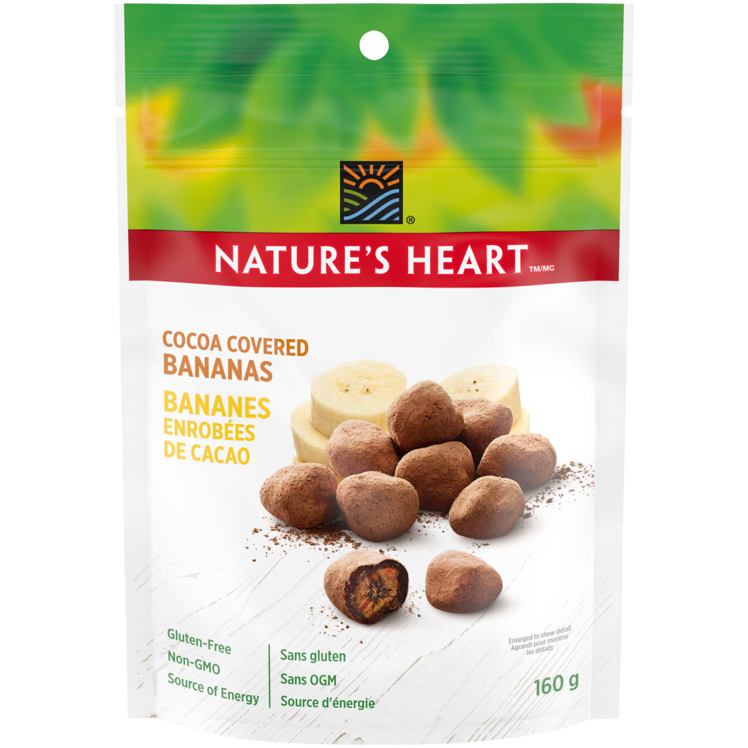 NATURES HEART Cocoa Banana 8x160g CA
