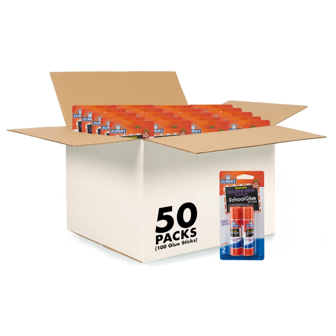ELMER'S SCHG 6G (.21OZ) 2CT 50CT