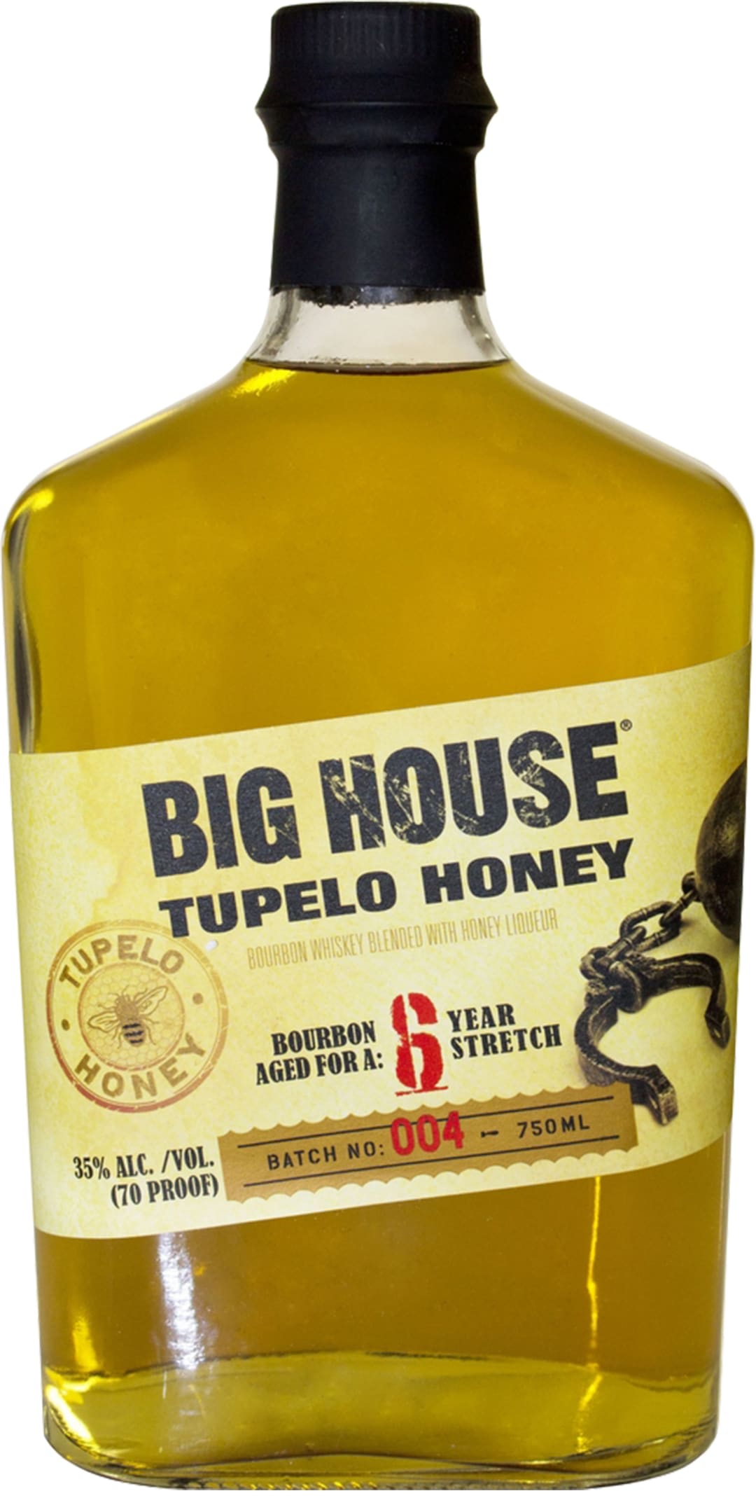 Big House Tupelo Honey Bourbon Whiskey 750ml 70 Proof