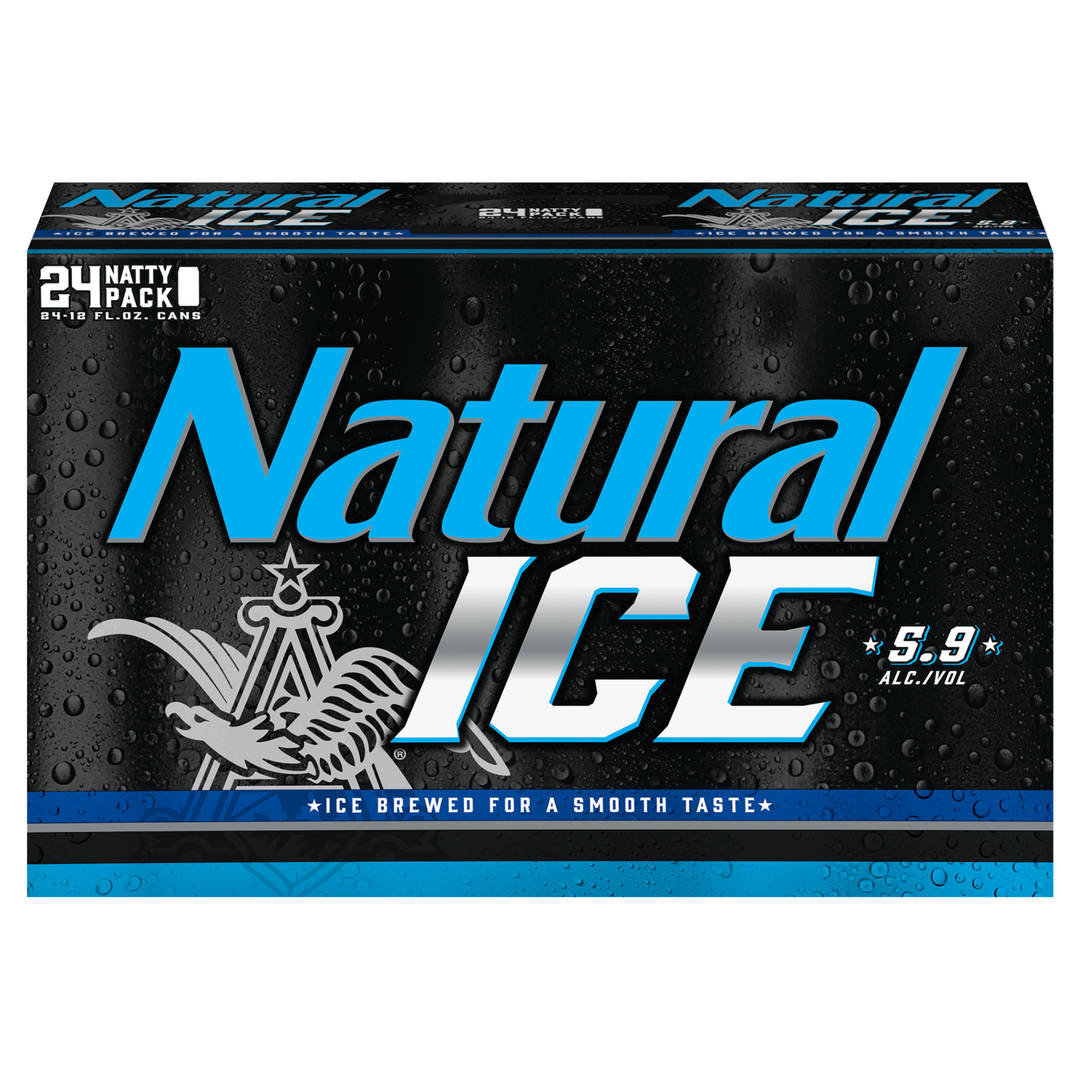 Natural Ice Beer Natty Pack Can 24 - 12 fl oz Cans