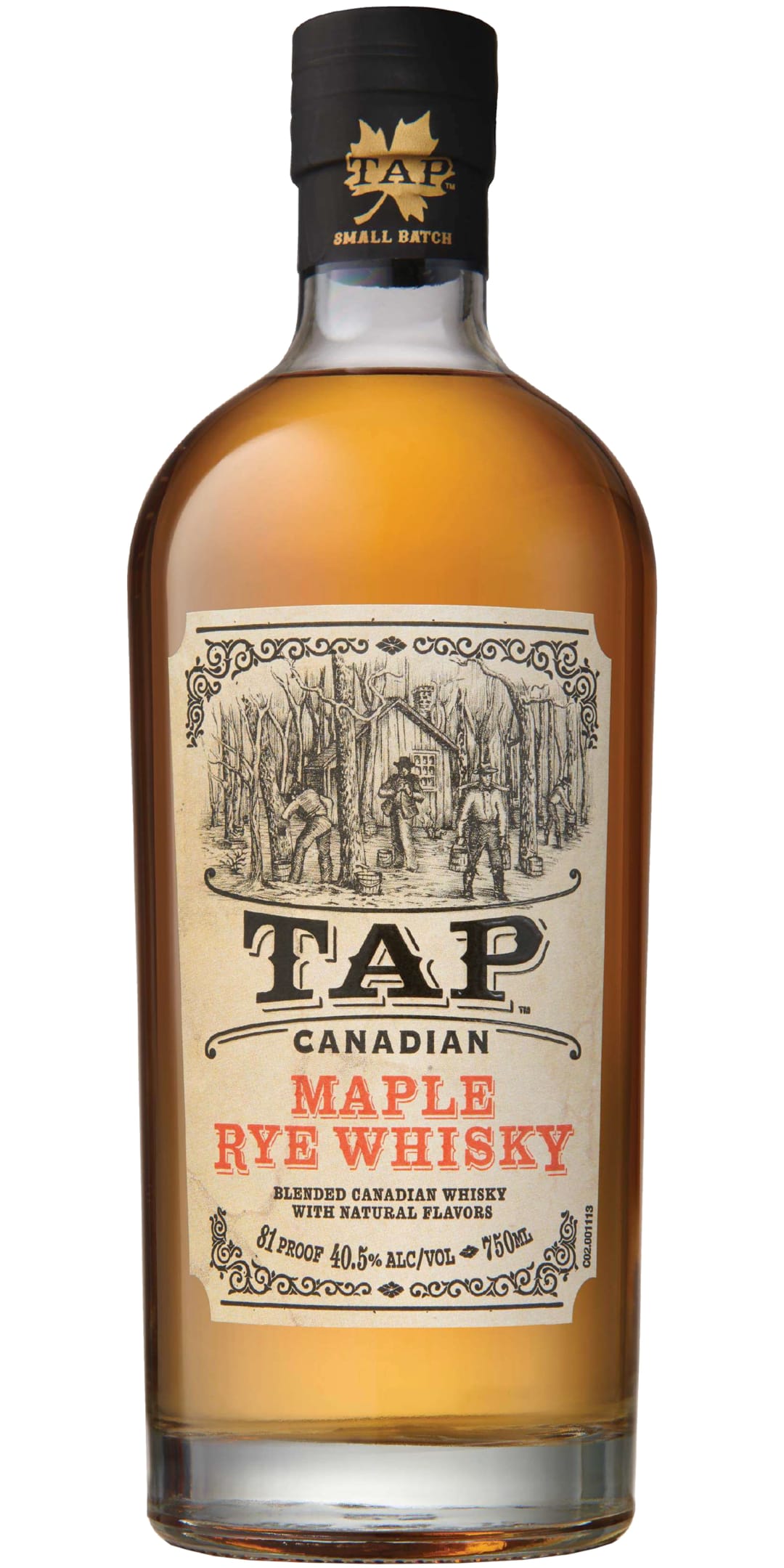 TAP 357 Canadian Maple Rye Whisky 750ml 81 Proof