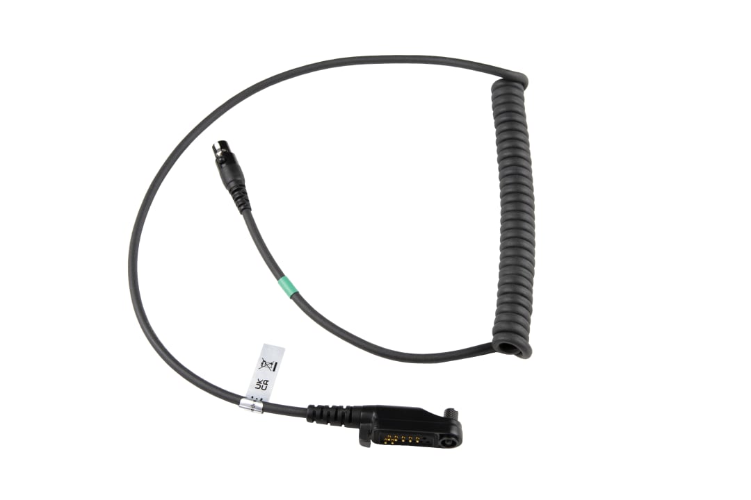 3M™ PELTOR™ FLX2 Cable to Hytera X1e, HP6 and HP7 Series, Fits 111 Headsets, FLX2-112