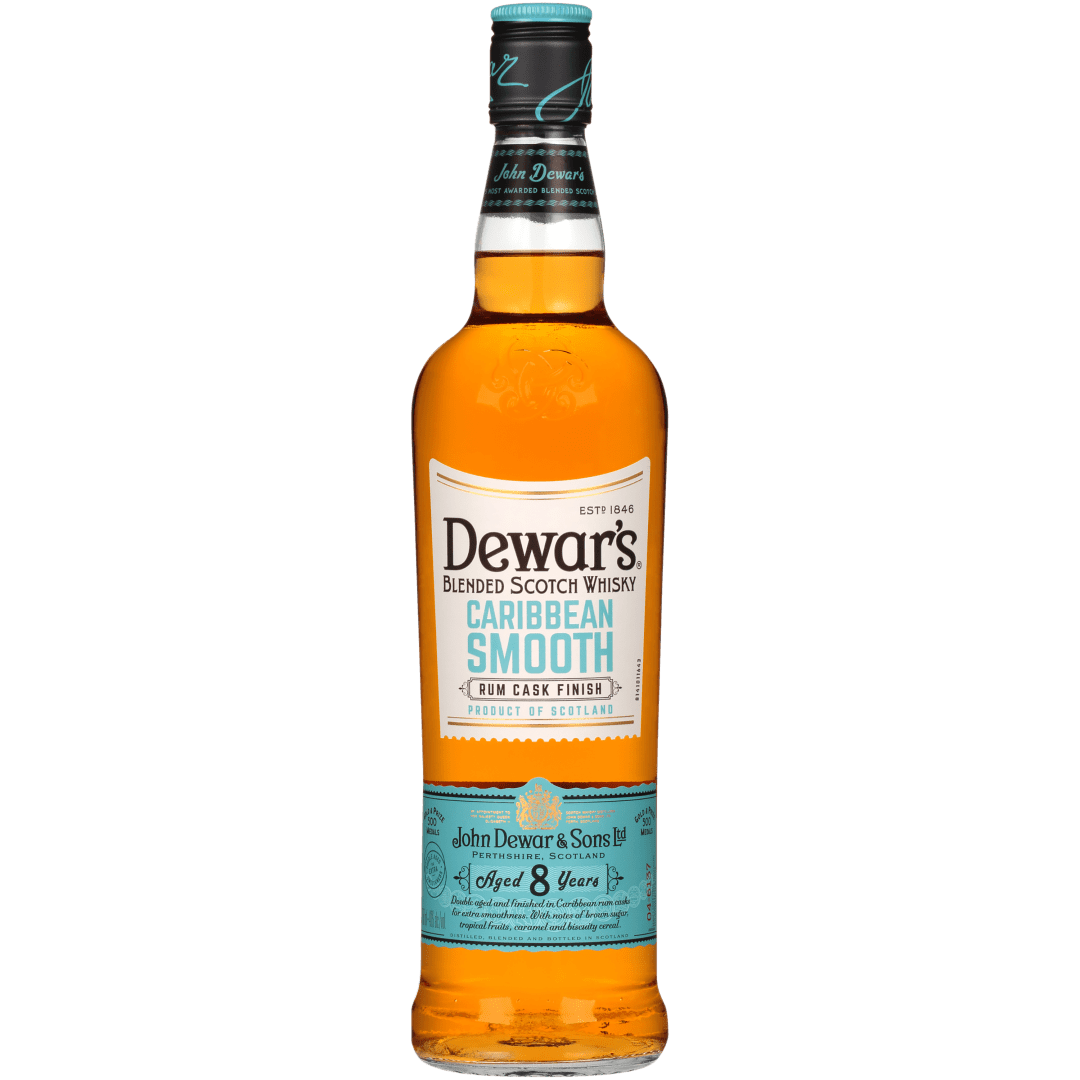 Dewar's Caribbean Smooth Blended Scotch Whisky 40% 750mL