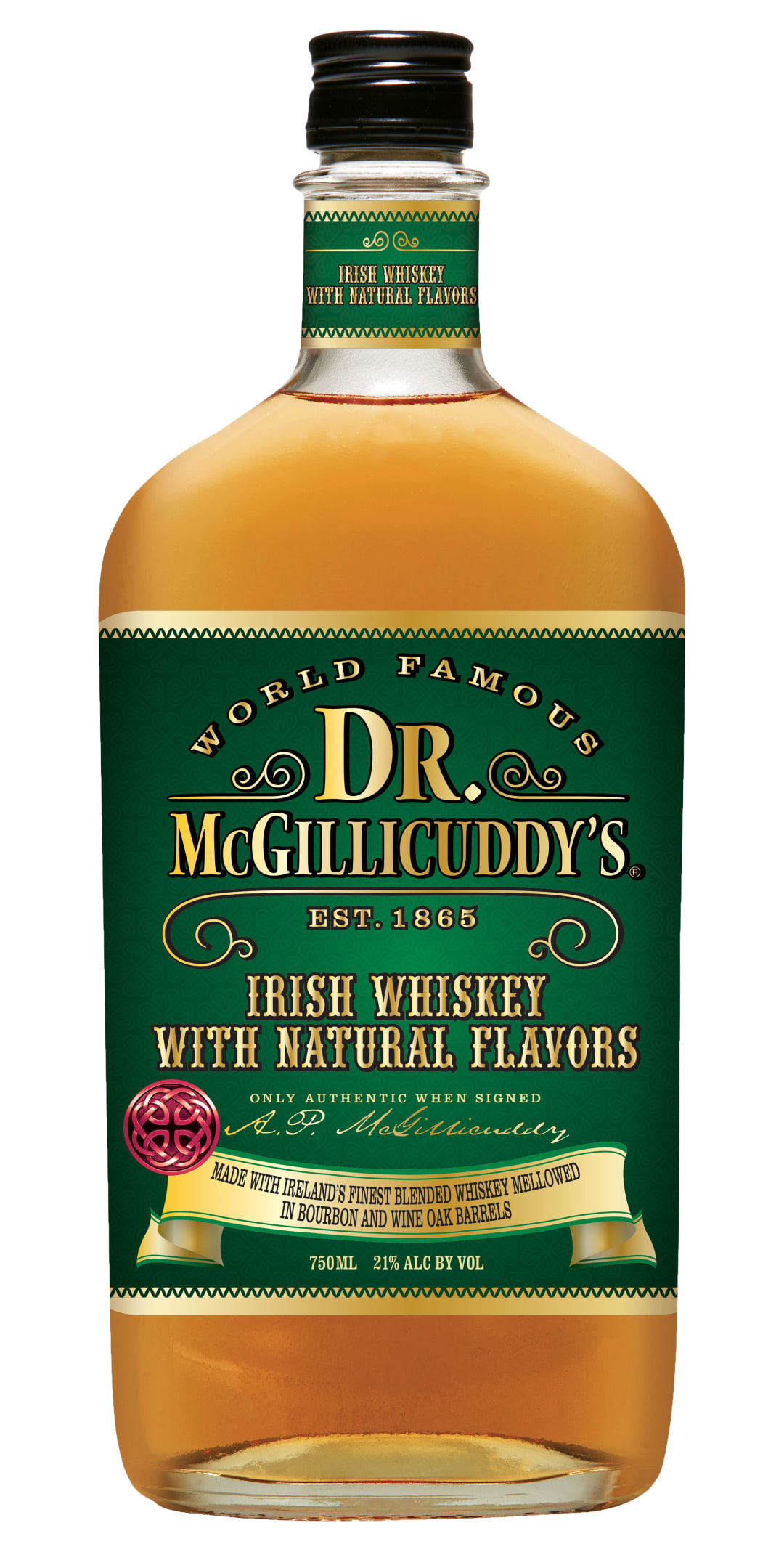 Dr. McGillicuddy's Irish Whiskey 750ml 42 Proof
