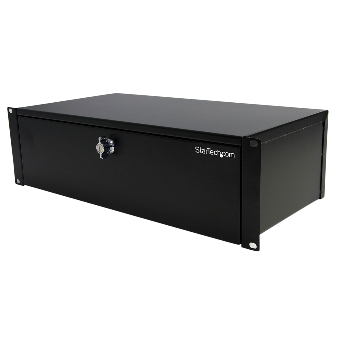 3U Locking Media Enclosure - 9" Deep