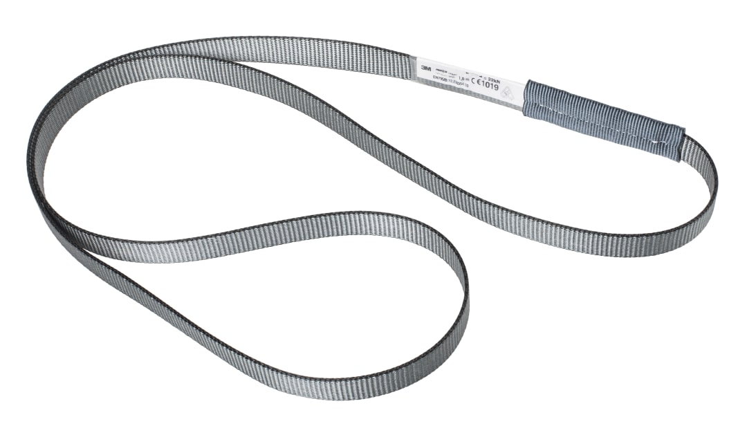 3M™ Protecta® Dokuma Askı Ankrajı, Kenar Testli, Gri, 2 m, 2100208
