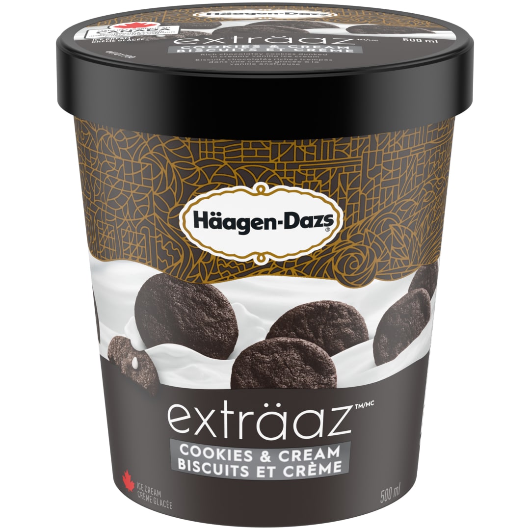 HAAGEN-DAZS Cookies & Cream 8x500ml CA