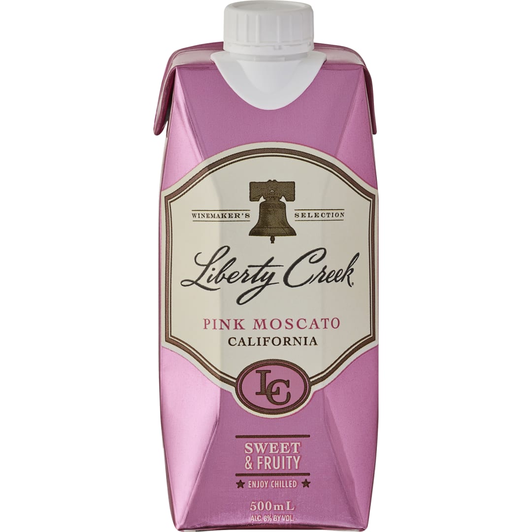 Liberty Creek Vineyards Pink Moscato Wine Tetra 500ml