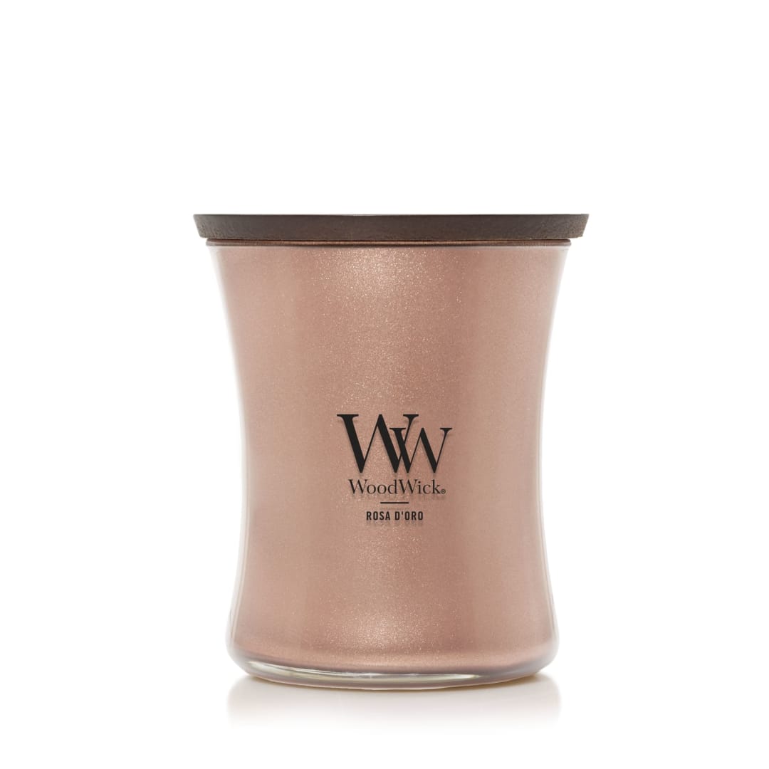 WoodWick® Rosa D'Oro WoodWick® Precious Metals Collection, 9.7 oz