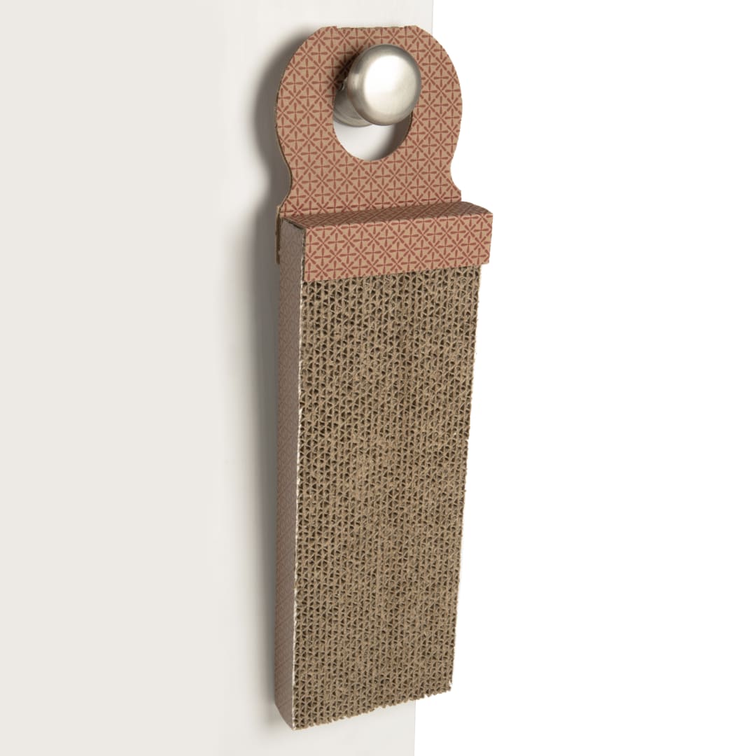 Petlinks Scratchers Choice Hanging Corrugated Cat Scratcher with Catnip Infused Technology