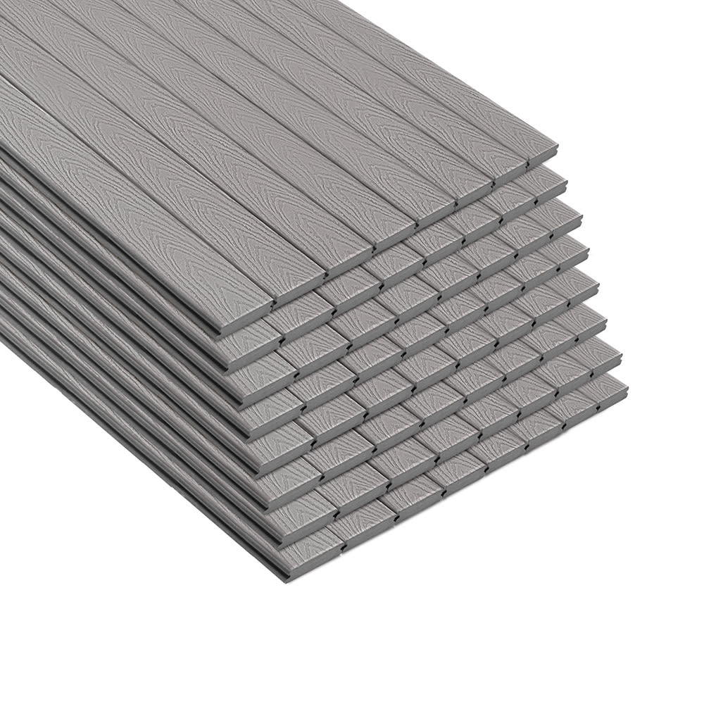 .82-in x 5.5-in x 20-ft Grooved Select Pebble Grey-64BDL