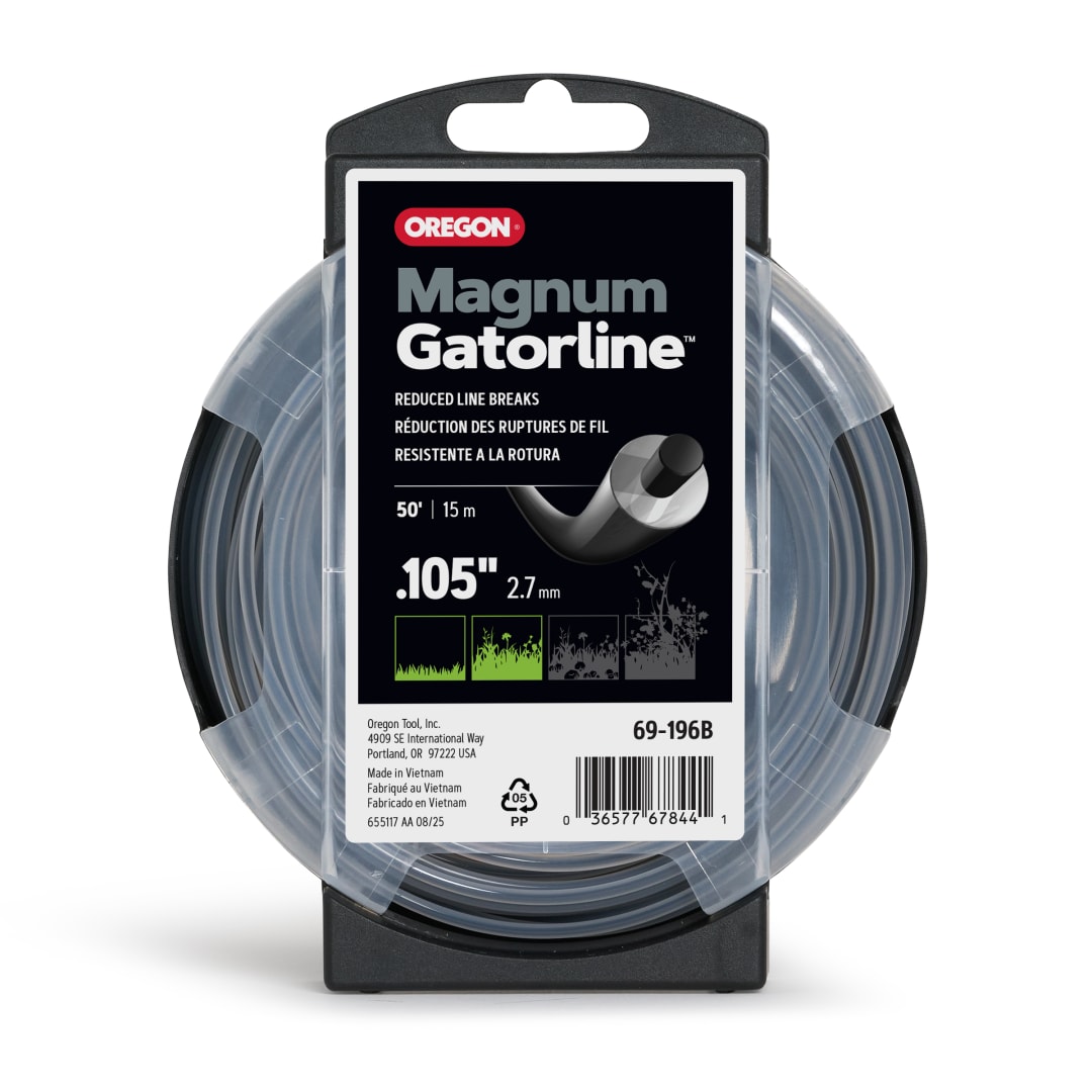 Oregon Magnum Gatorline Round Trimmer line, 0.105in, 50ft Donut