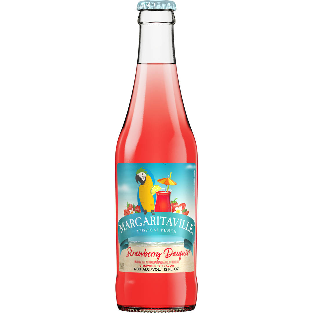 Margaritaville Tropical Punch Strawberry Daiquiri Malt Beverage 12 fl oz
