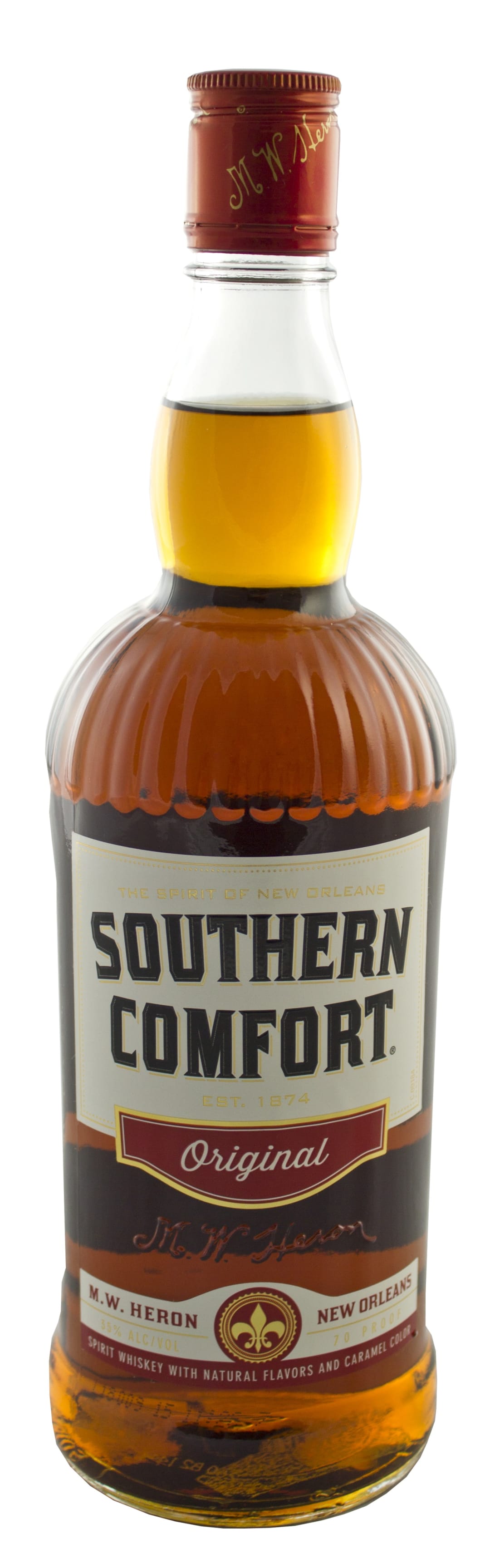 Southern Comfort Original Spirit Whiskey 2 Rock Glasses 750ml 70 Proof
