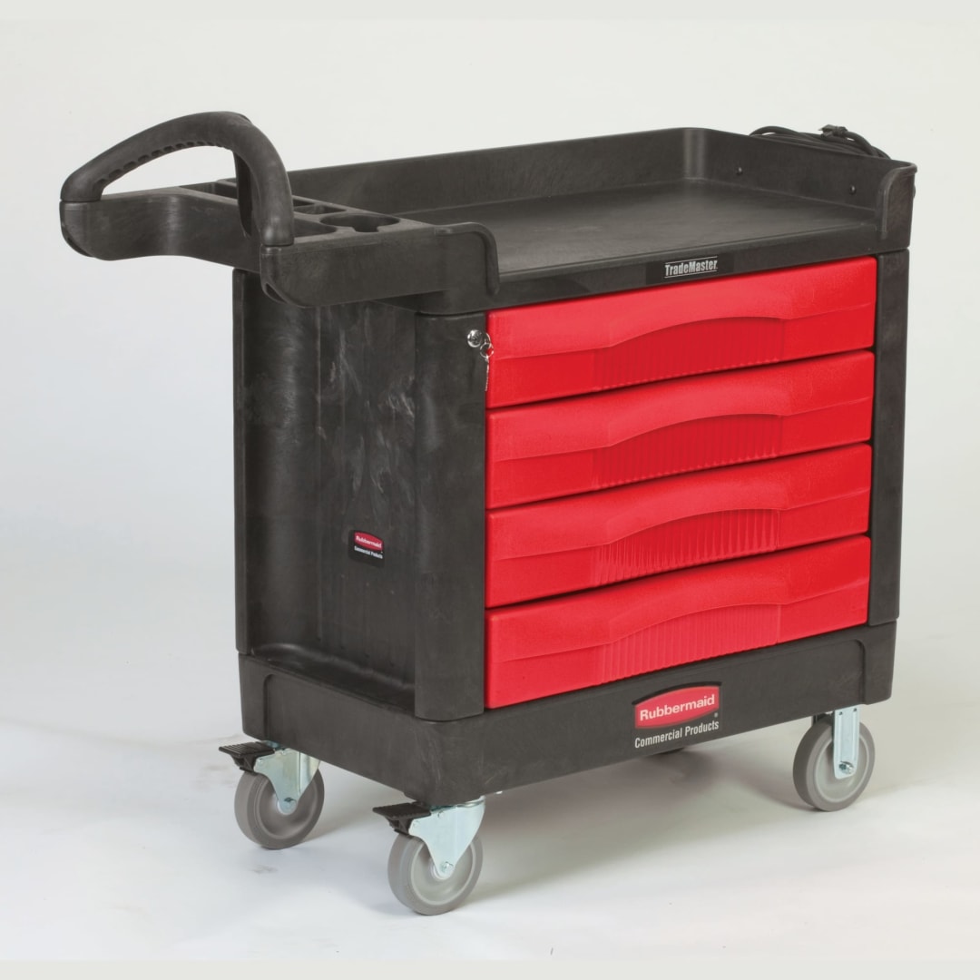 TradeMaster® Cart with 4 Drawers