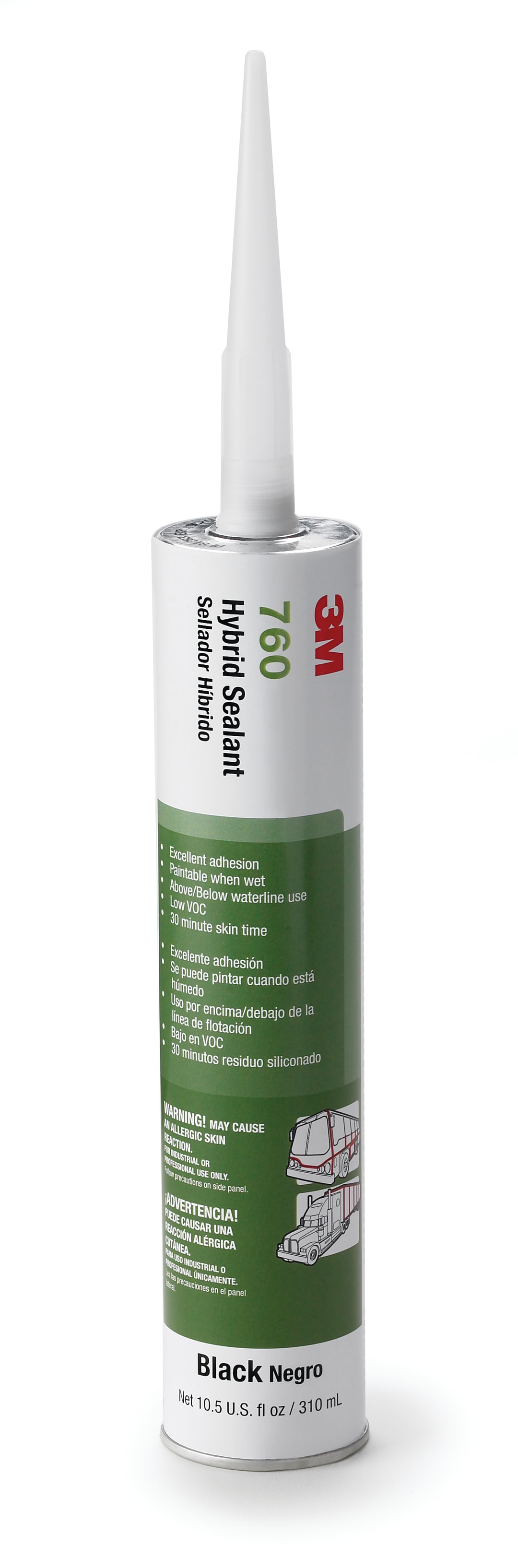 3M™ Hibrit Yapıştırıcı Mastik 760, Beyaz, 295 ml