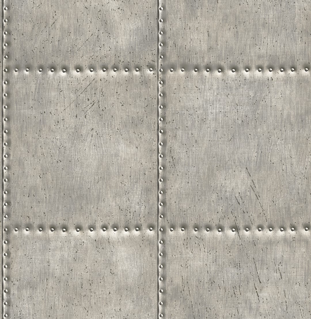 Silver Sheet Metal Wallpaper