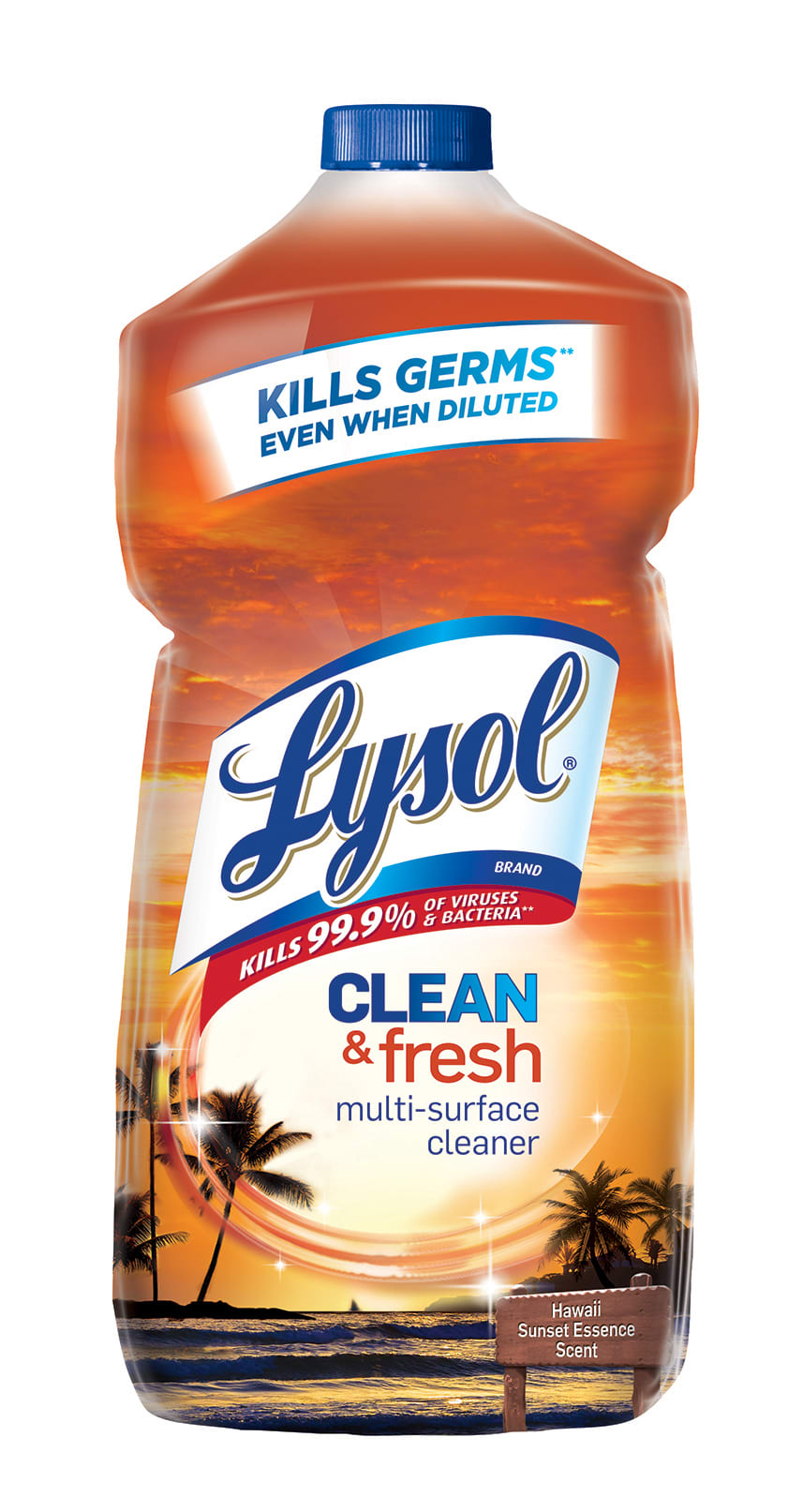 LYSOL® Clean & Fresh Multi-Surface Cleaner - Pourable Hawaii Sunset 6/28 oz.