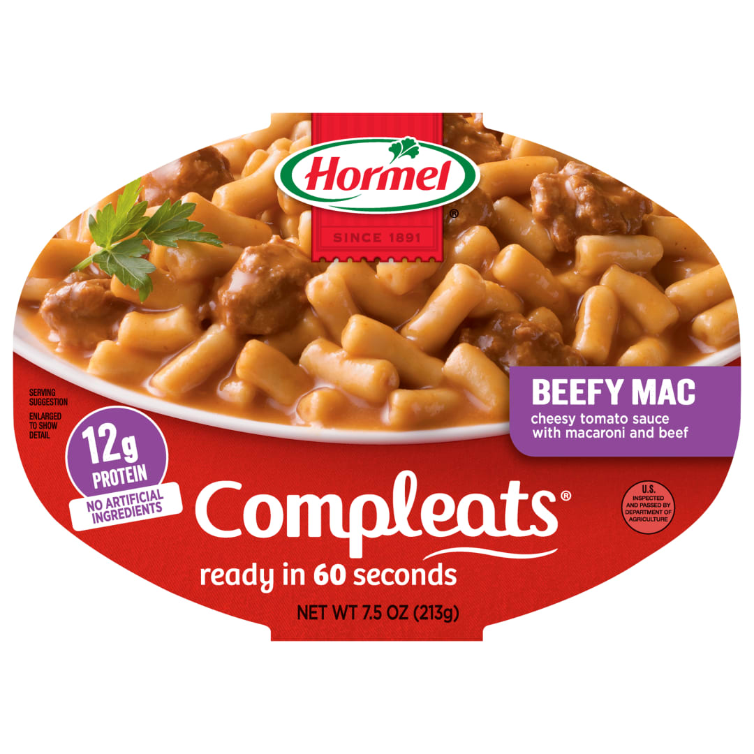 HORMEL COMPLEATS Beefy Mac