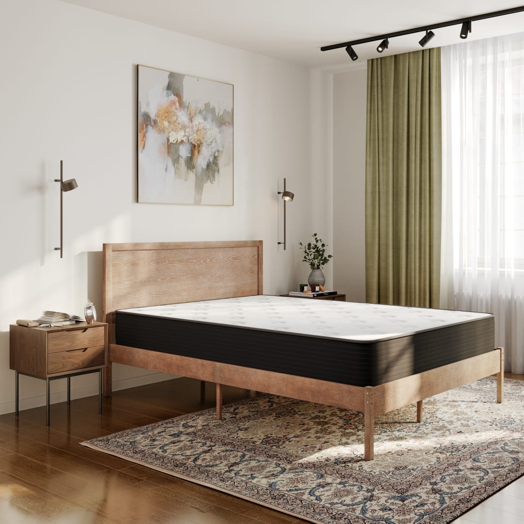 Dream Cooling Gel 10 Inch CertiPUR-US Certified Foam and Pocket Spring Hybrid Mattress, Full Mattress in a Box