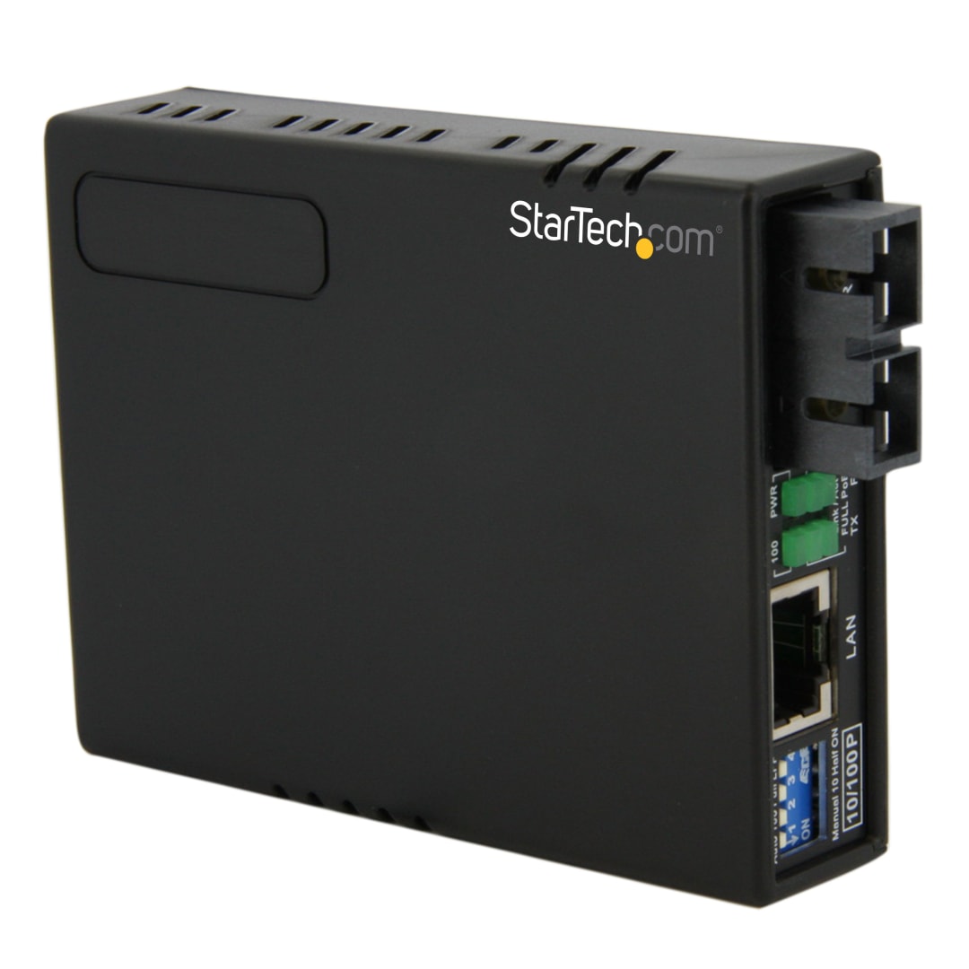 Power over Ethernet Media Converter SC