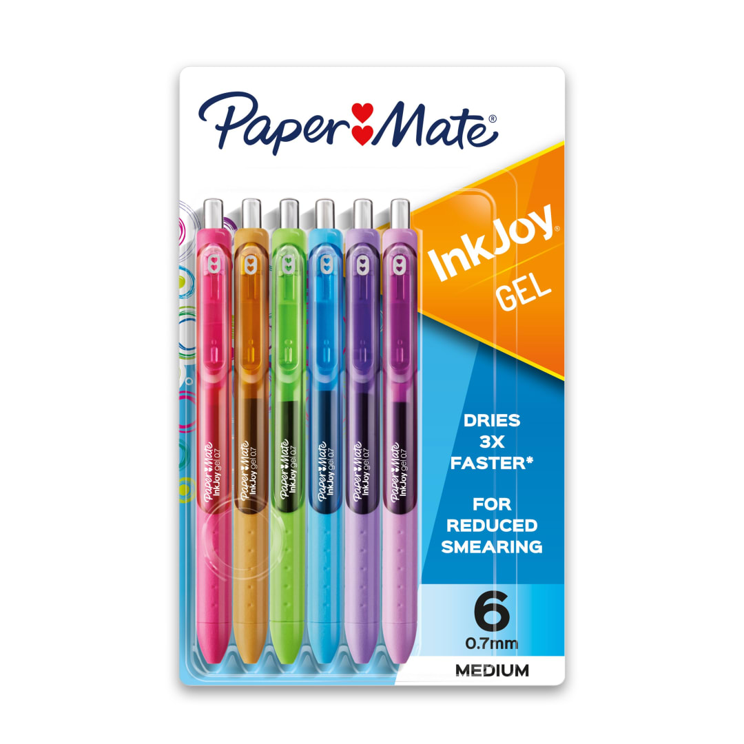 PM IJ GEL RT 6CD F-ASST PASTEL