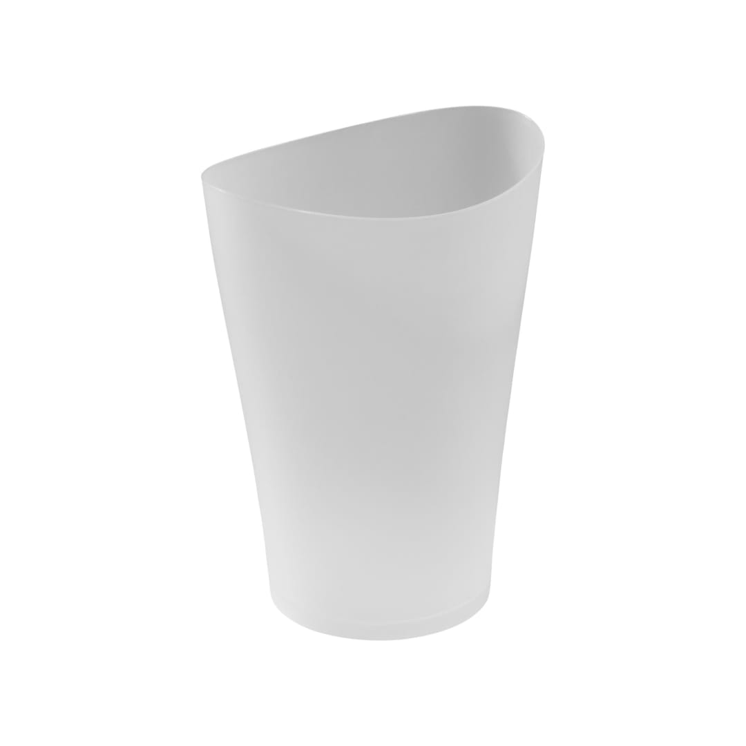 Rubbermaid® 2.25G Spaworks Wastebasket, Clear