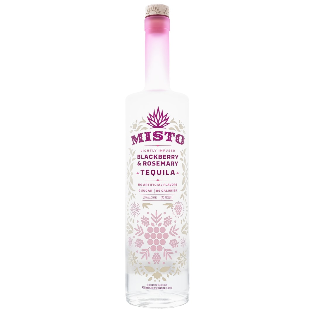 Misto Blackberry and Rosemary Tequila 750ml 80 Proof