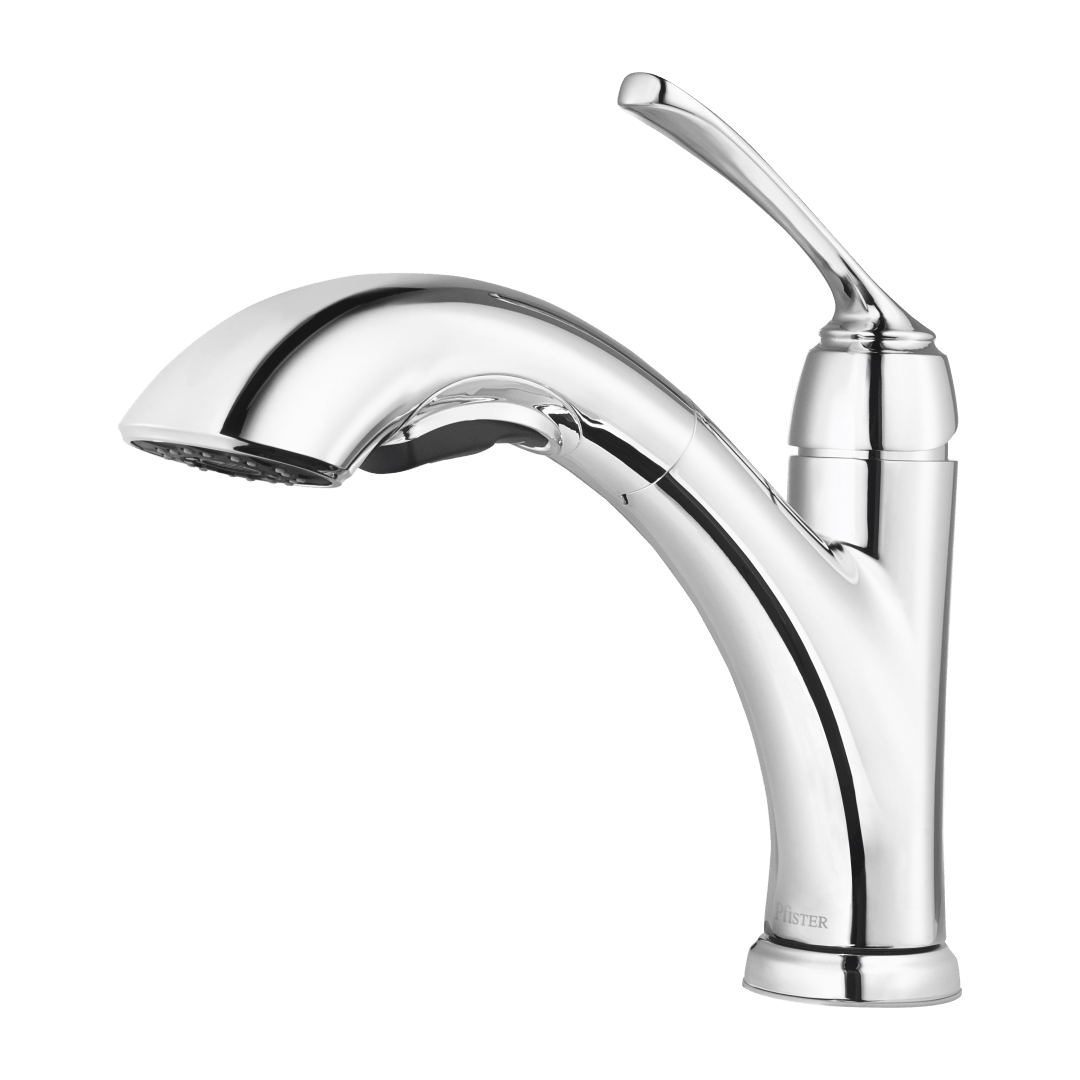 Cantara 1-Handle Kitchen Faucet in Polished Chrome