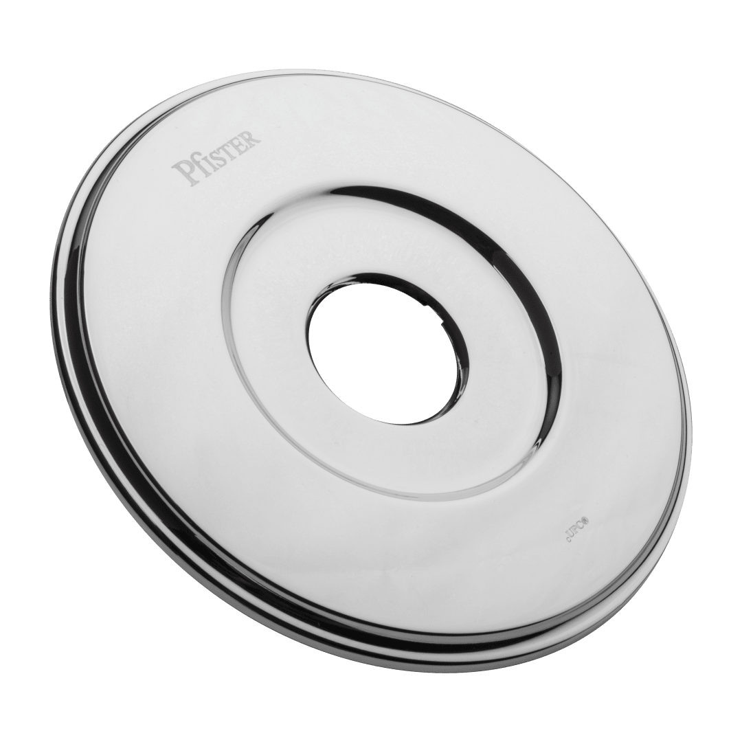 Treviso Tub Shower Non SecurePfit Wall Flange in Polished Chrome