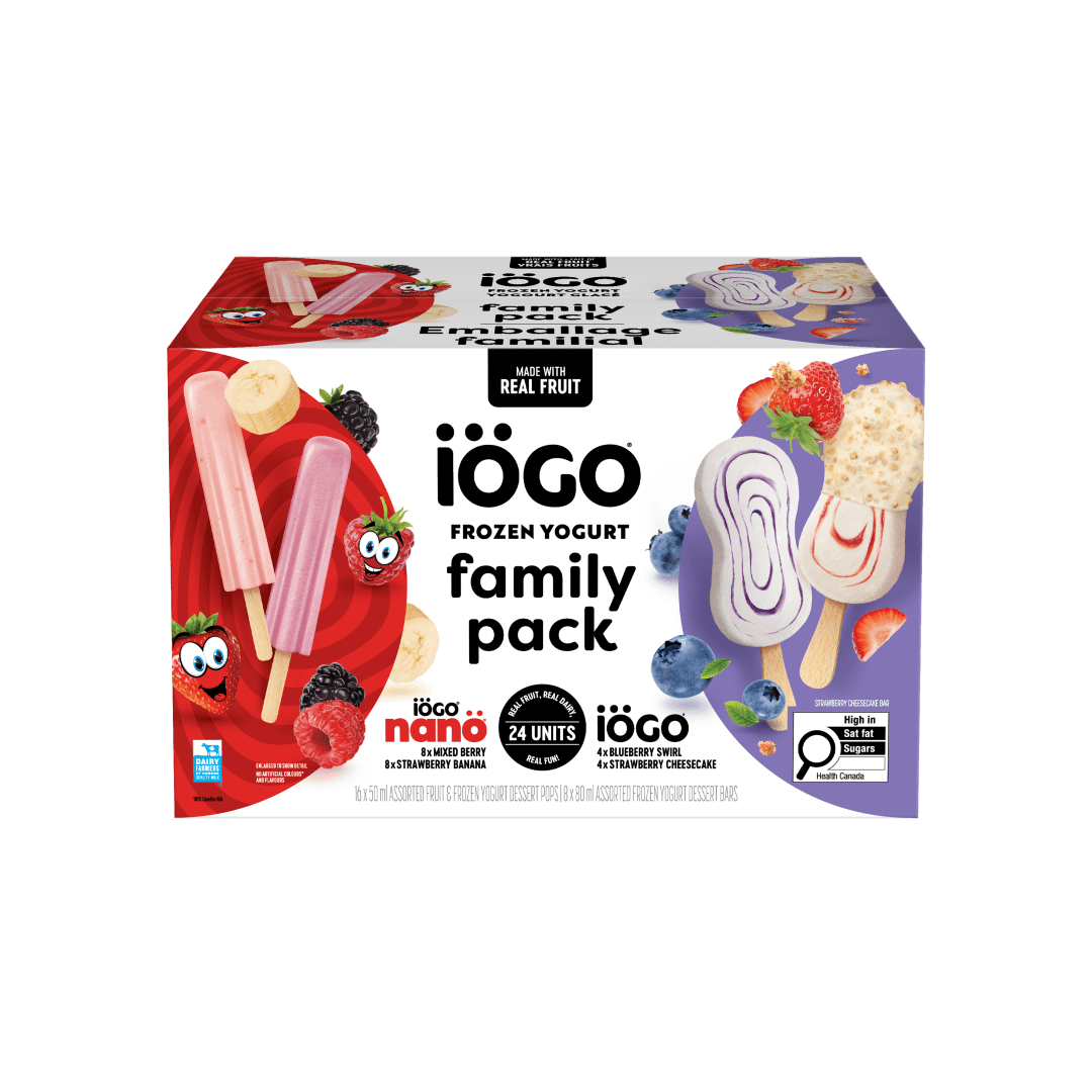 IOGO Frozen Yogurt 24ct Share Pack CA