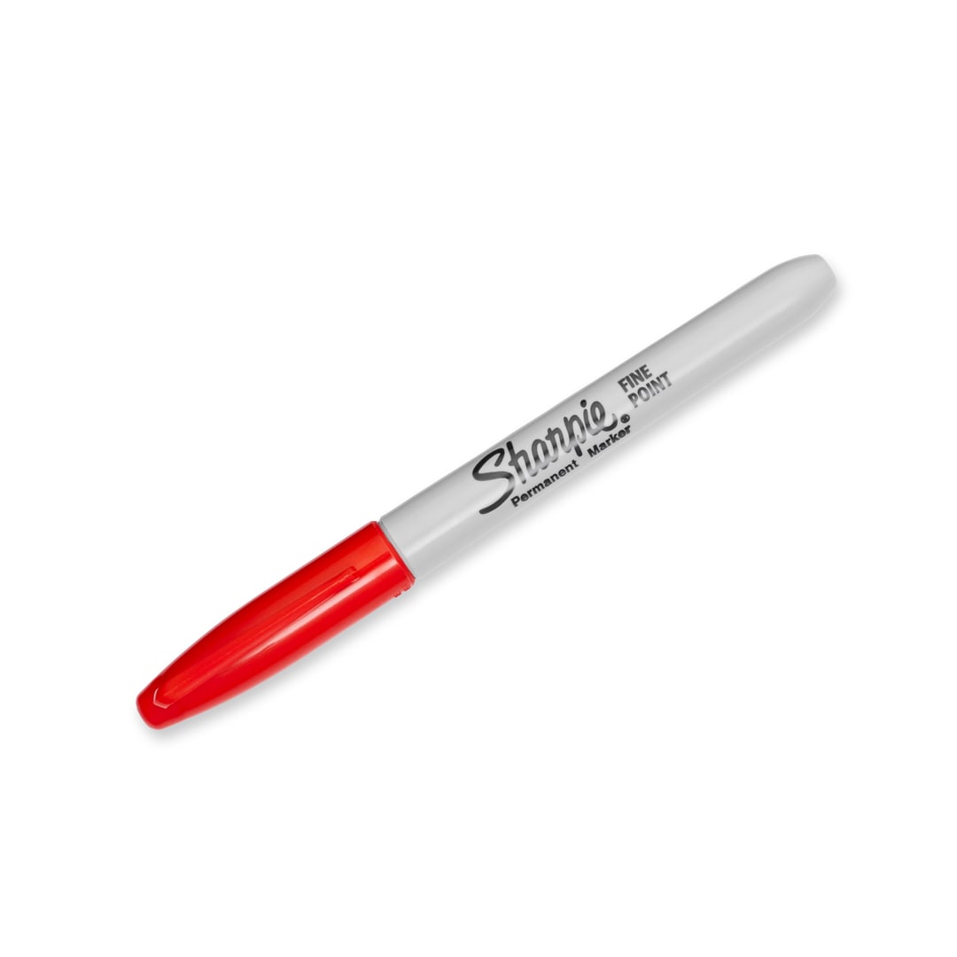 SHARPIE FINE RED