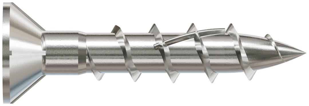 Simpson Strong-Tie S10100WP1 Deck-Drive™ DWP WOOD SS Screw — #10 x 1 in. T25, Flat Head, Type 305 (1 lb.) (Pack of 800)
