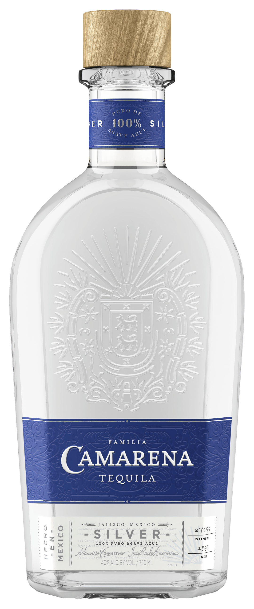 Familia Camarena Tequila Silver 750ml