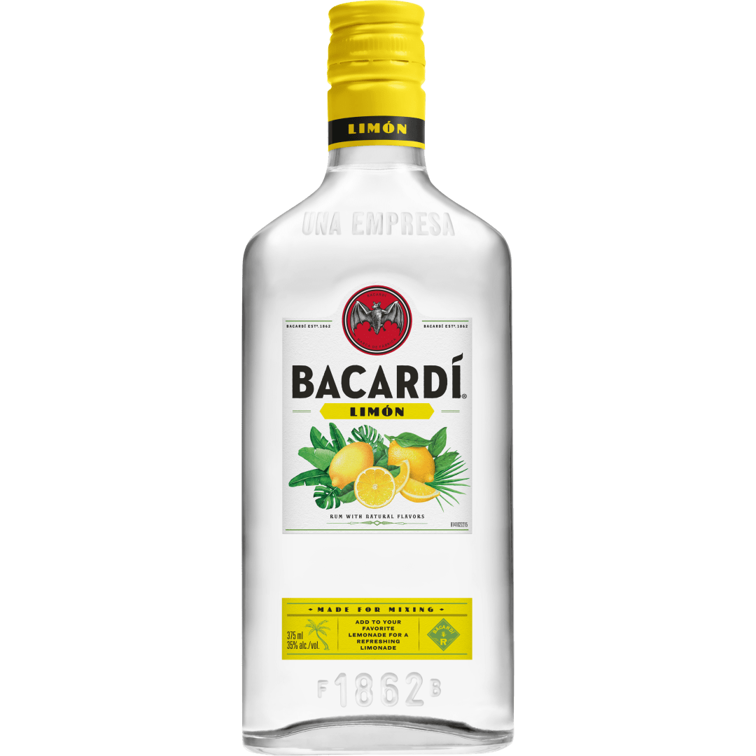 Bacardi Limon Rum, Gluten Free 35% 375mL