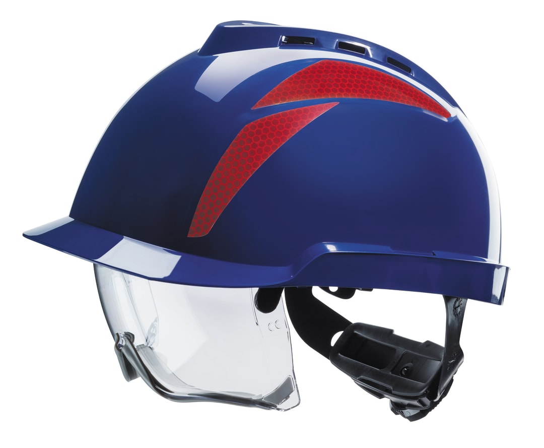V-Gard® 930 Vented Safety Helmet with Integrated Over Spectacles