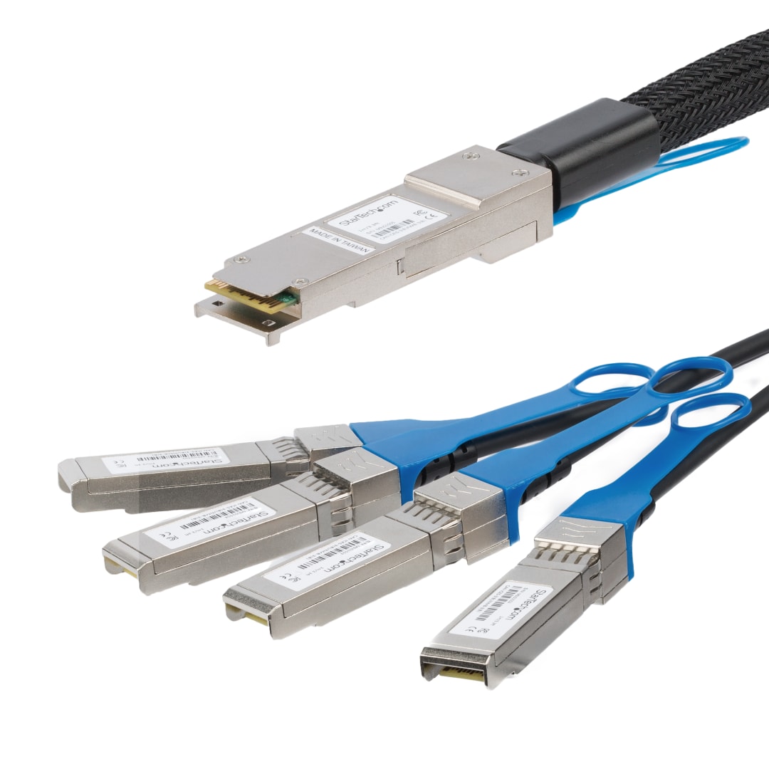 16 4ft QSFP Breakout Cable Cisco Compatible