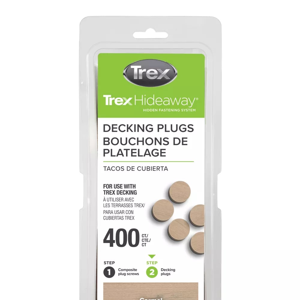 Trex® Decking Plugs Carmel - 400 count/pack