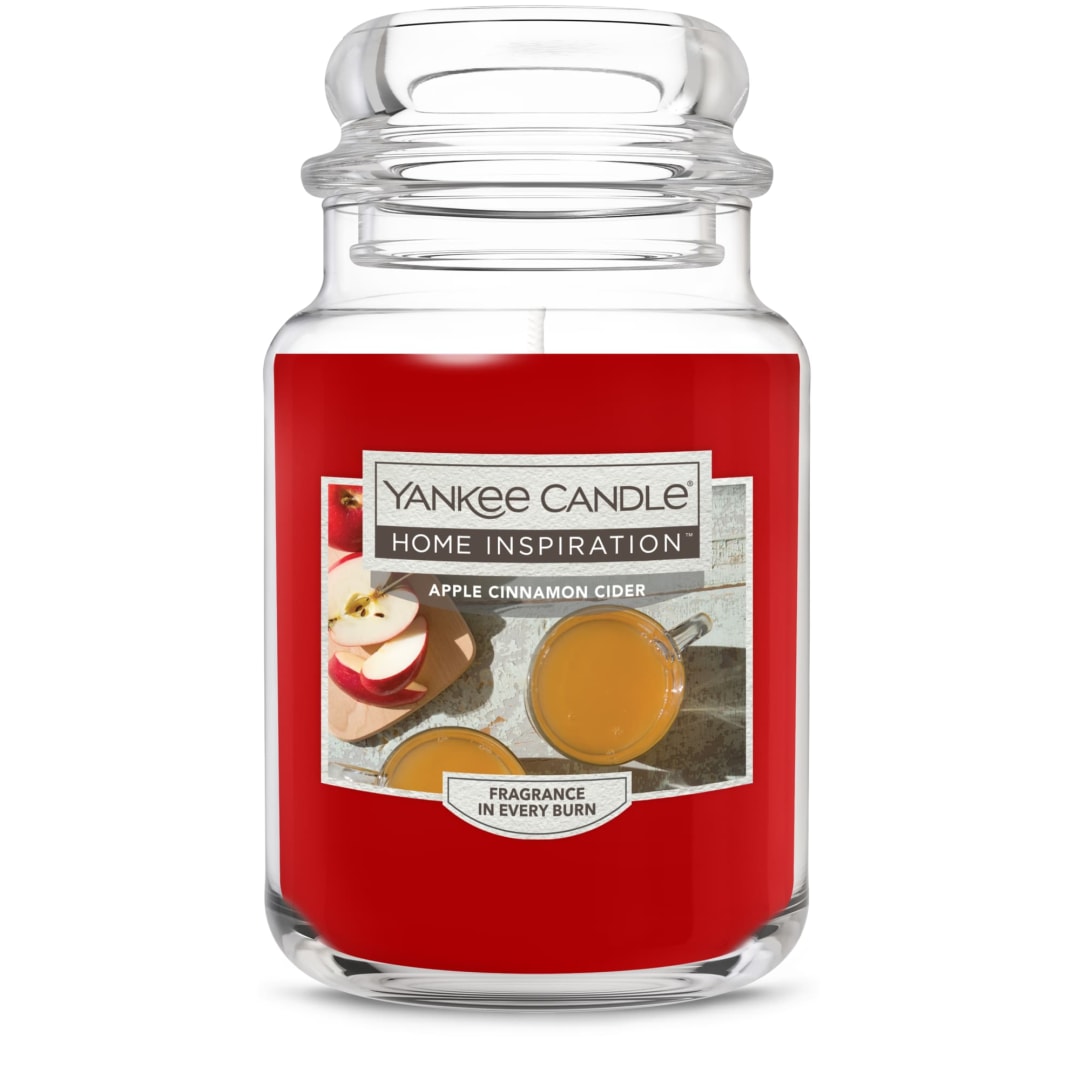 Yankee Candle Home Inspiration Apple Cinnamon Cider Large Jar Candle