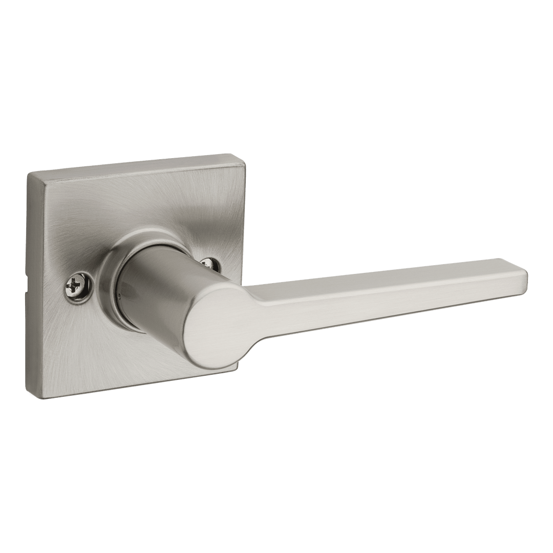 Safelock Daylon Lever (Square) - Inactive/Dummy in Satin Nickel