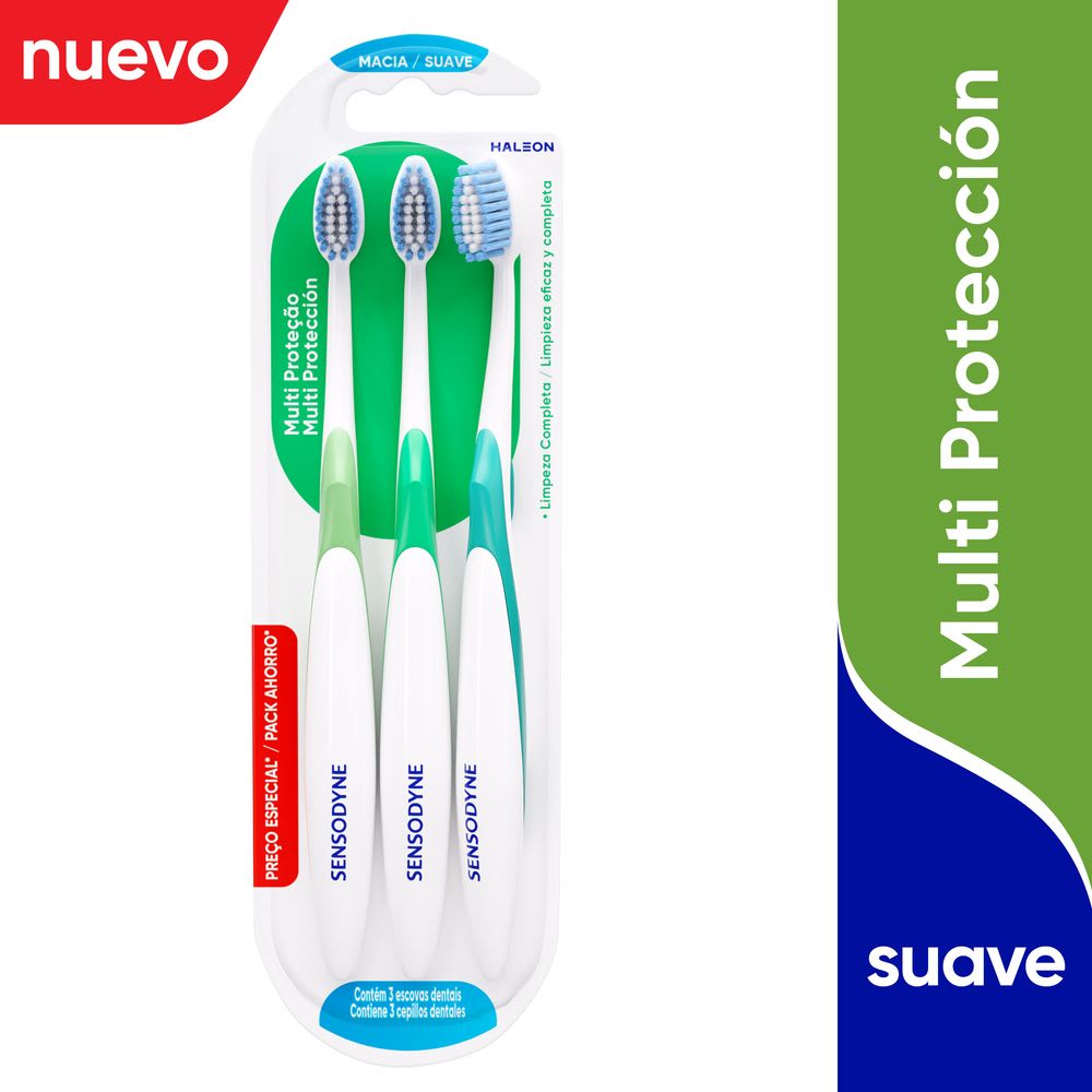 Cepillo Sensodyne Multi Protección x3