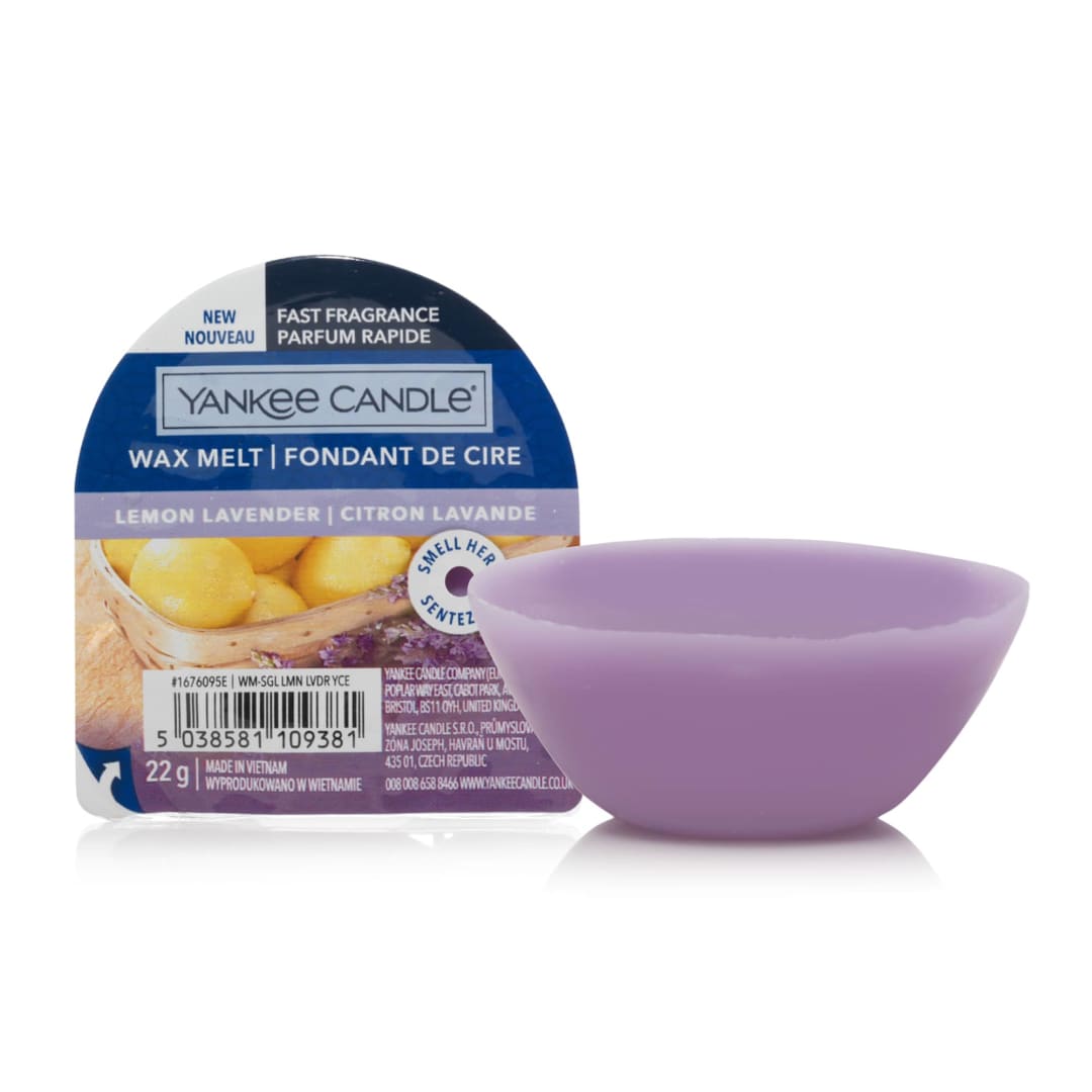Yankee Candle® Wax Melts | Lemon Lavender | Up to 8 Hours of Fragrance | 1 Count