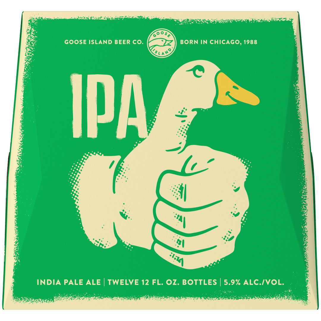 Goose Island IPA Craft Beer, India Pale Ale, 12 Pack Beer, 12 FL OZ Bottles