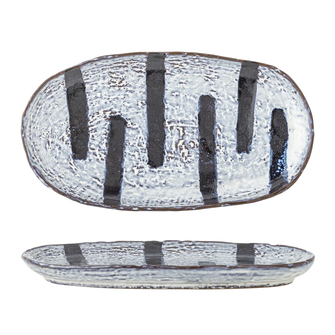 82061855 - Ever Plate, Blue, Stoneware STOCK: 133
