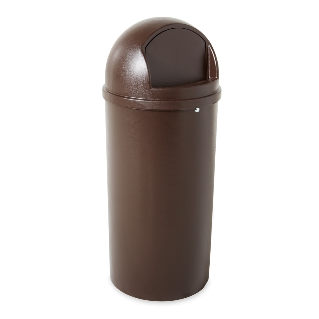 Marshal® Classic Container, 15 Gal, Brown