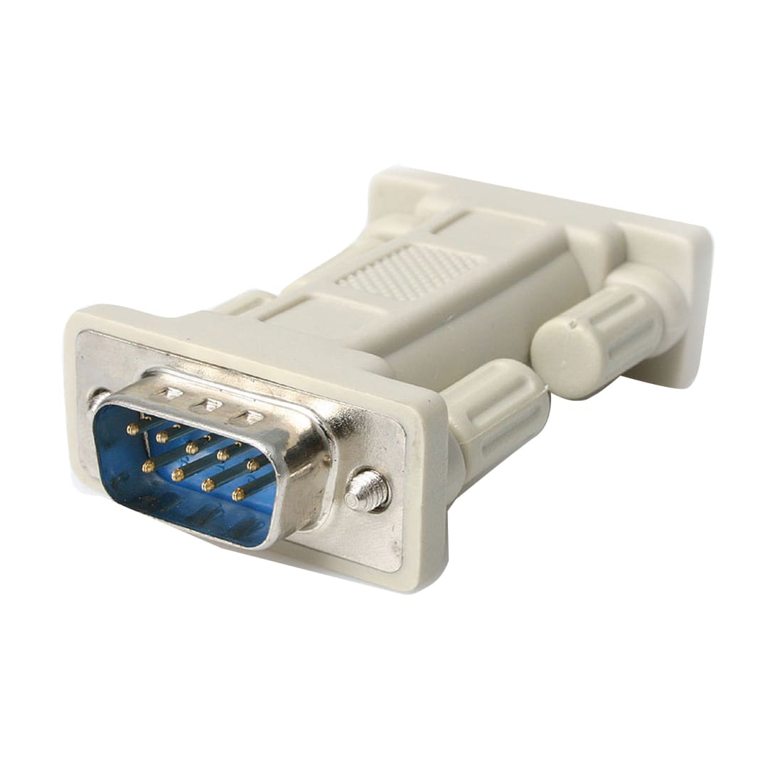 DB9 Null Modem Serial Adapter M M