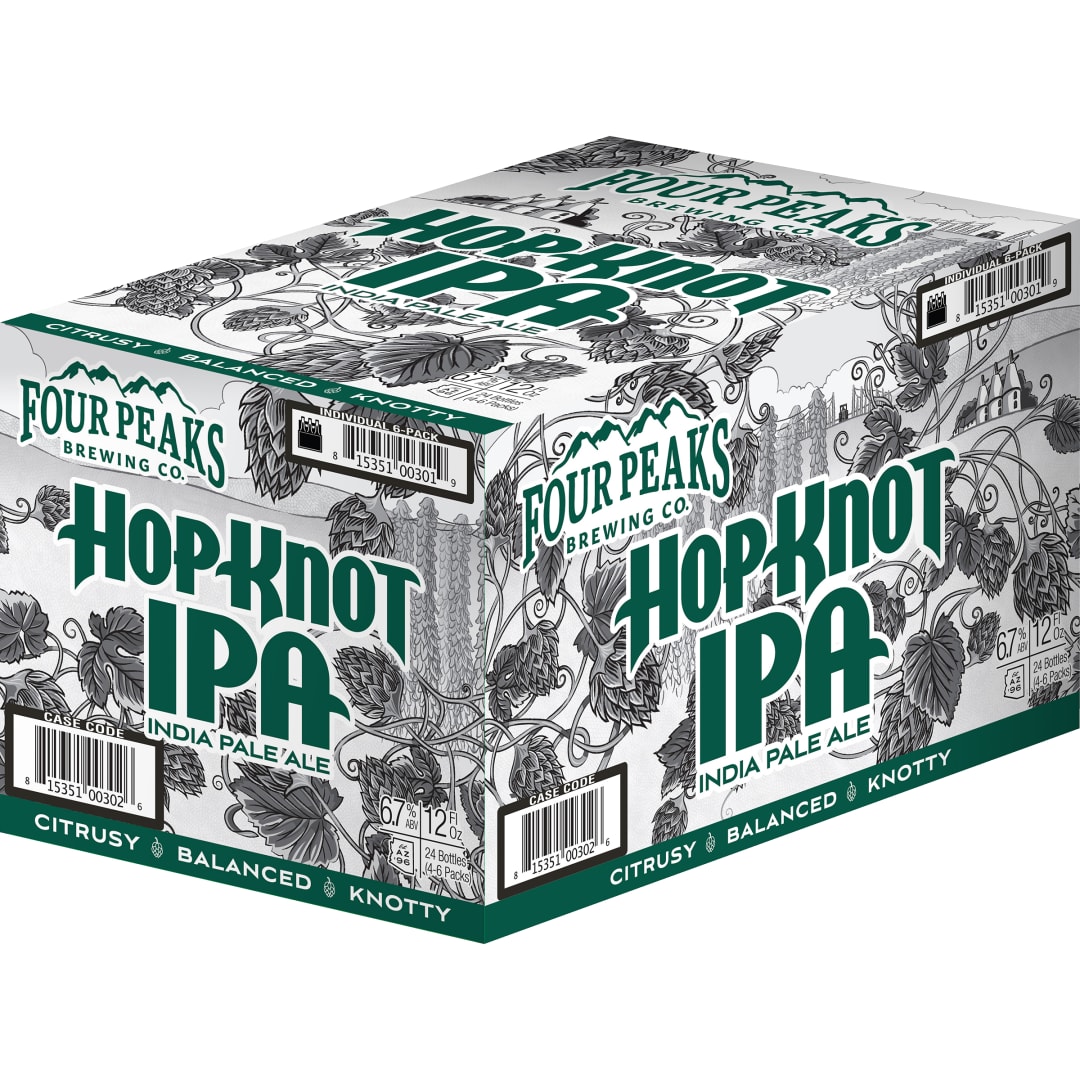 Four Peaks Hop Knot IPA, 4x6 Pack, 12 oz. Bottles