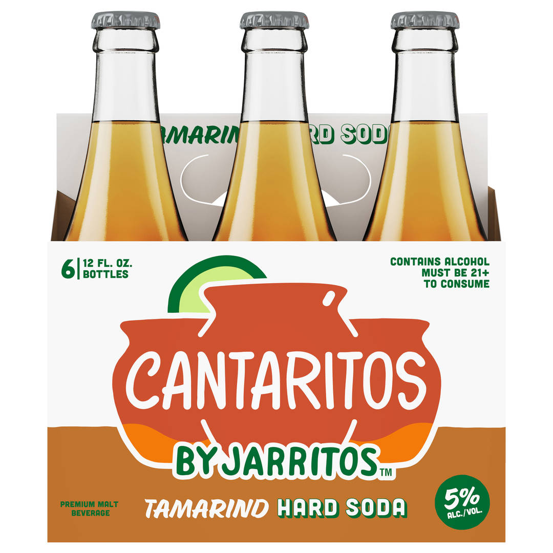 Cantaritos Tamarind Hard Soda 6 - 12 fl oz Bottles
