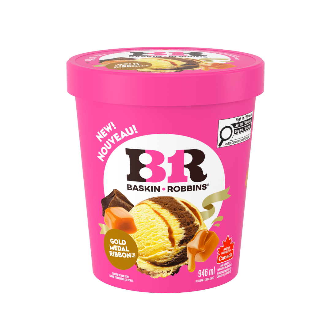BR Gold Medal Ribbon 6x946ml CA
